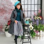 Пальто для куклы 1:6