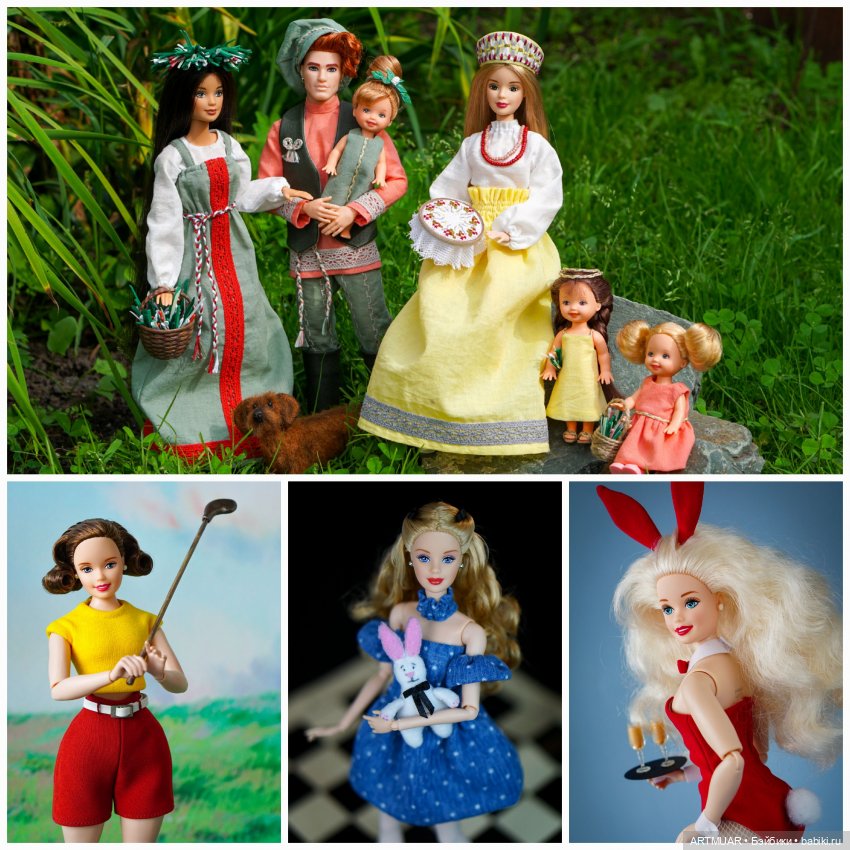 Резиновая витрина или 2 года с куклами (фото 8)