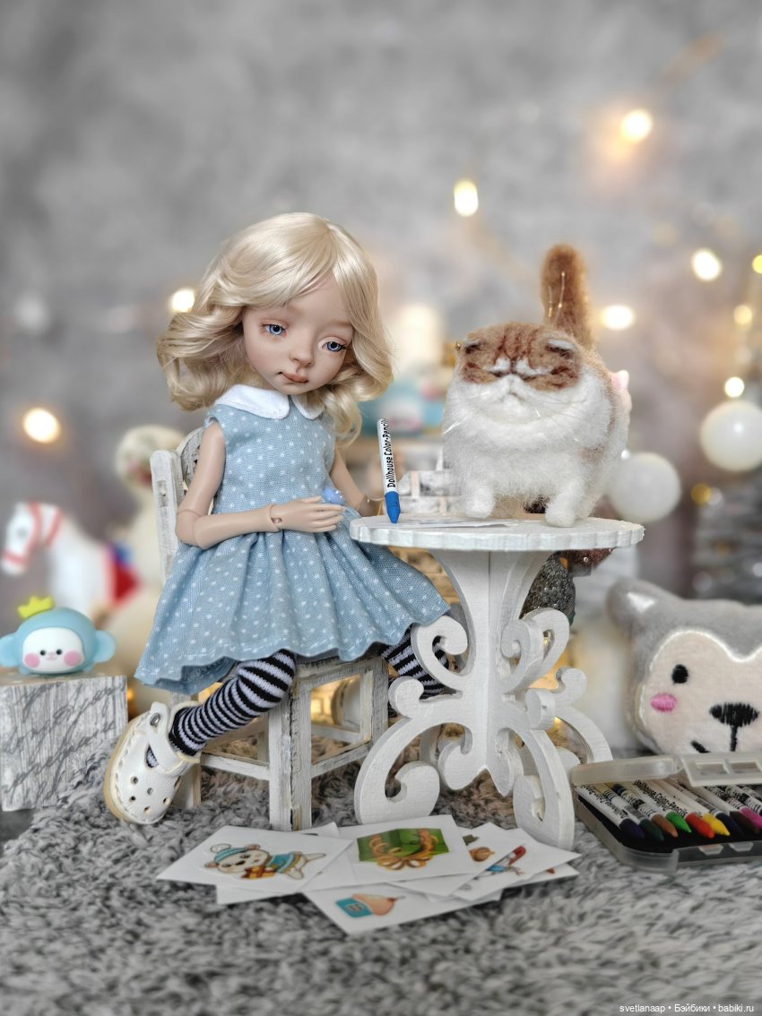 Жу и разные образы — Домашние фото авторских кукол: личные коллекции