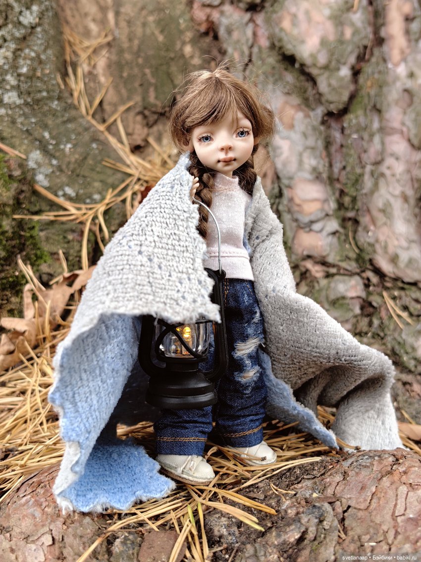 Вечер за городом. Жу и Жужик