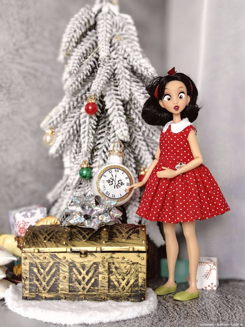 В гости к Белоснежке — Куклы Disney Animators и Принцессы Диснея: Disney Store (фото 5)