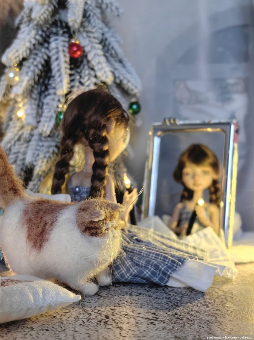 Прогулка у озера. 🌨️ — Домашние фото авторских кукол: личные коллекции