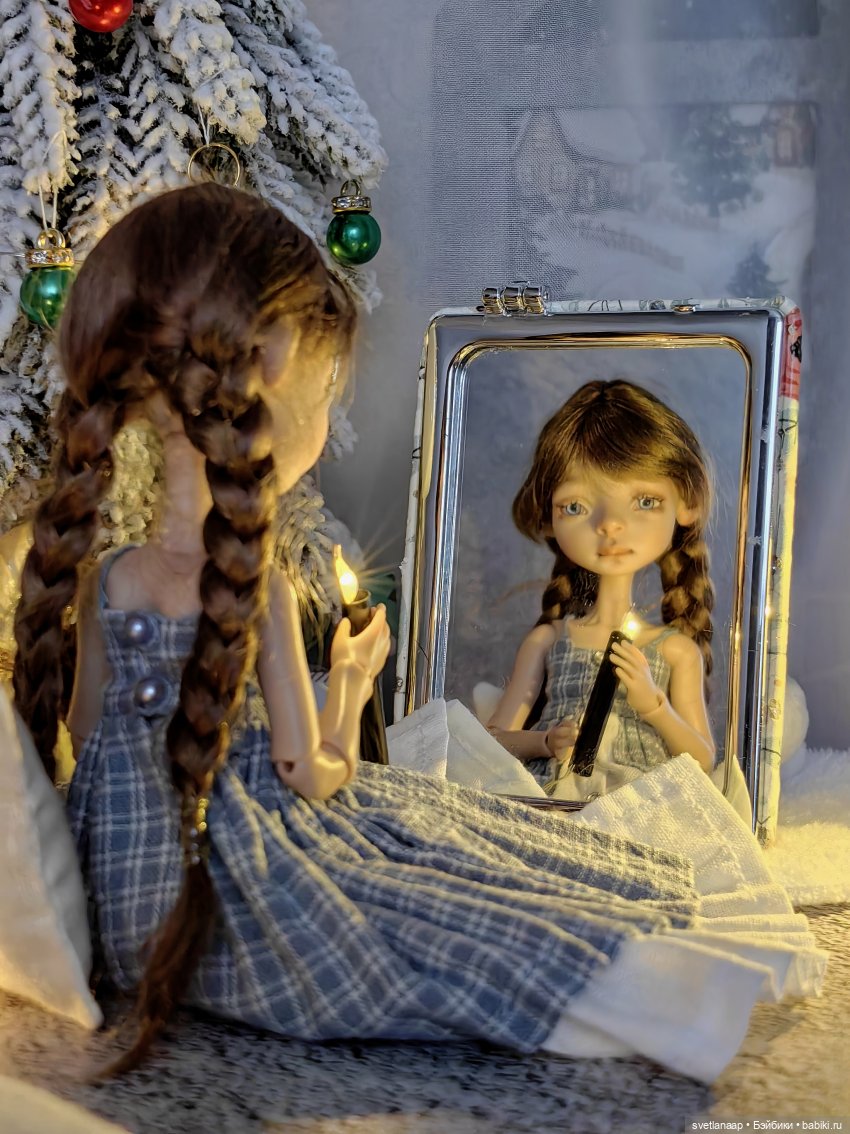 Прогулка у озера. 🌨️ — Домашние фото авторских кукол: личные коллекции