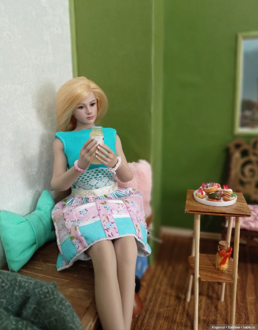 Лорелей и зеленое кафе — Куклы Phicen (TBLeague/Фицен): бесшовные тела