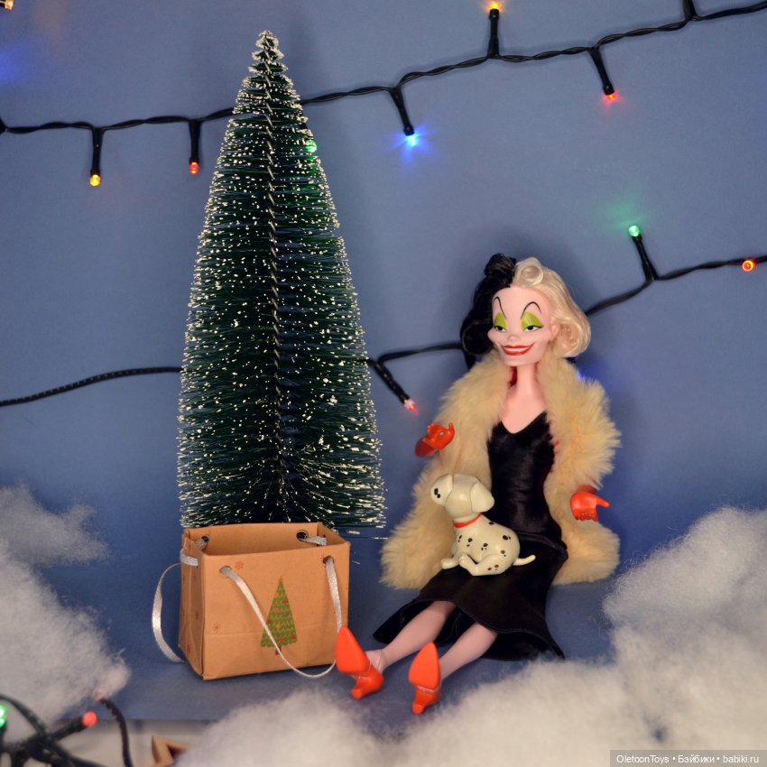 Ночь перед Рождеством — Новый год и Рождество: праздничные фото кукол (фото 10)