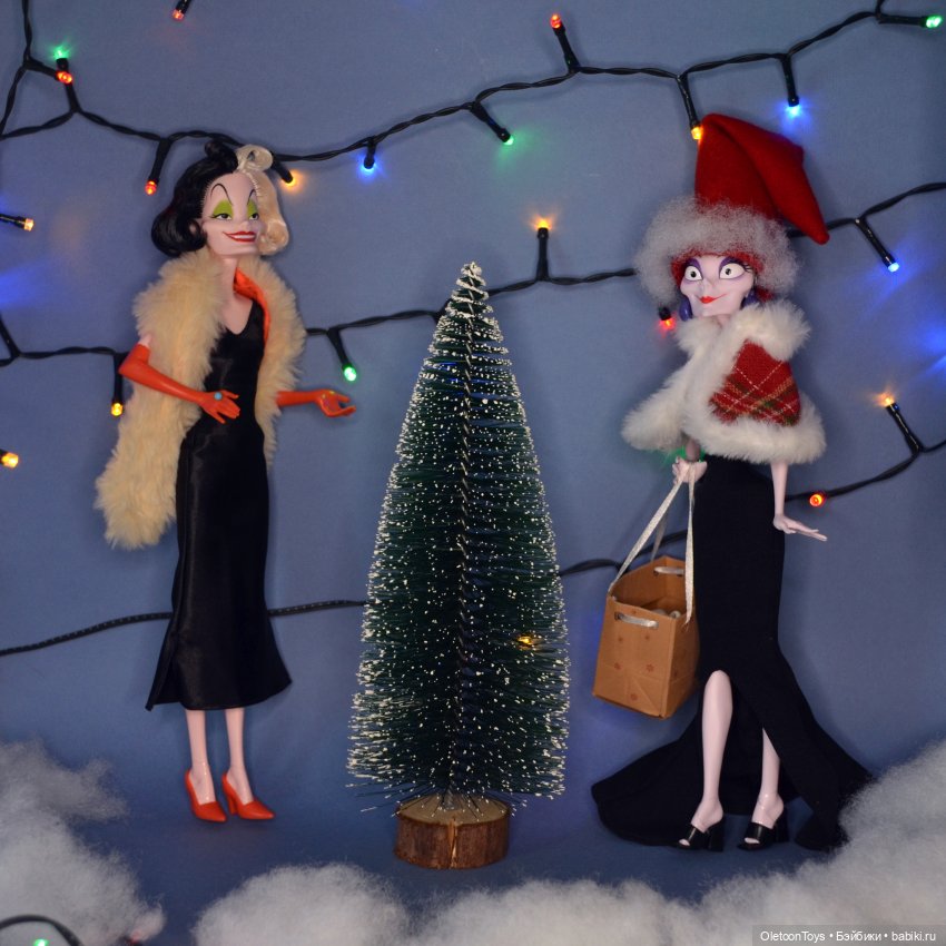 Ночь перед Рождеством — Новый год и Рождество: праздничные фото кукол (фото 7)