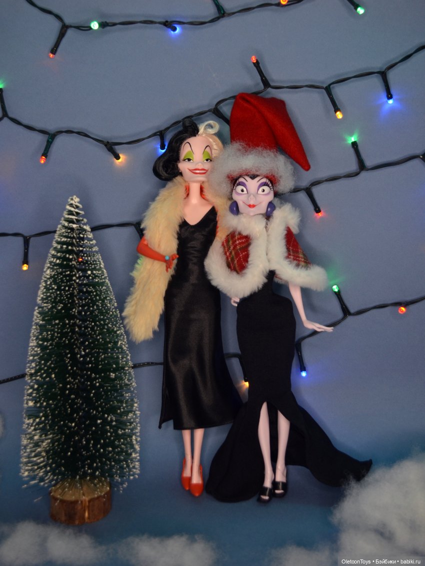 Ночь перед Рождеством — Новый год и Рождество: праздничные фото кукол