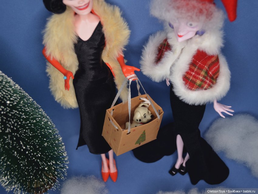 Ночь перед Рождеством — Новый год и Рождество: праздничные фото кукол (фото 9)