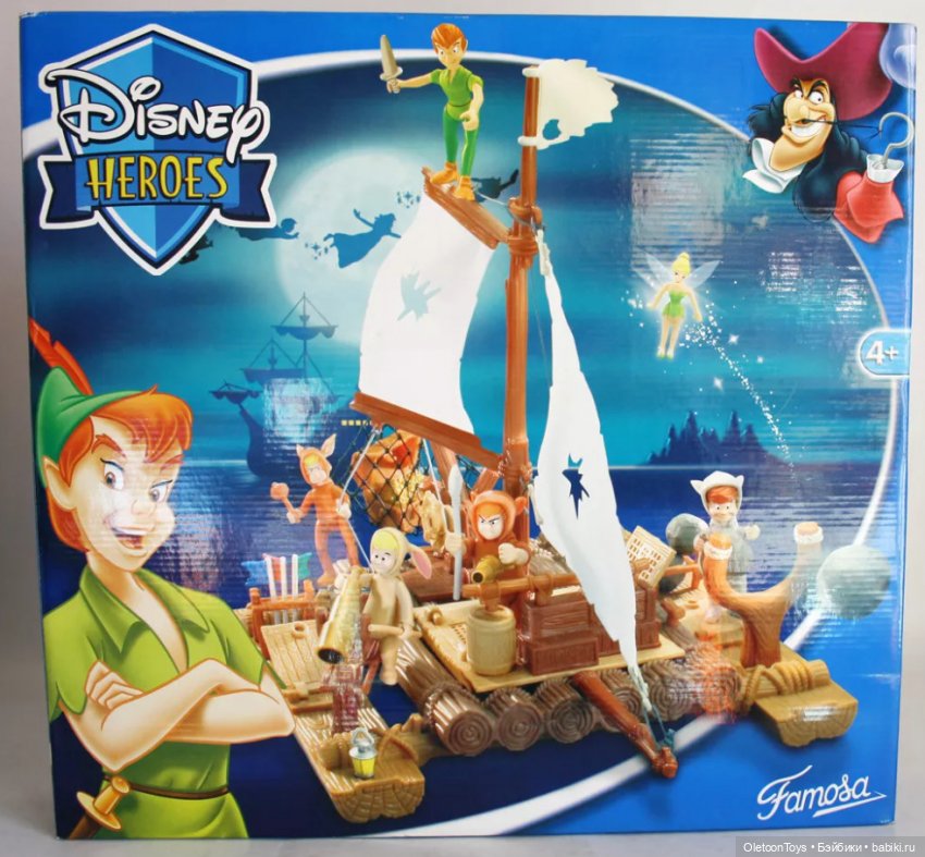 Капитан Крюк | Бэйбики Капитан Крюк — Куклы Disney Animators и Принцессы Диснея: Disney Store