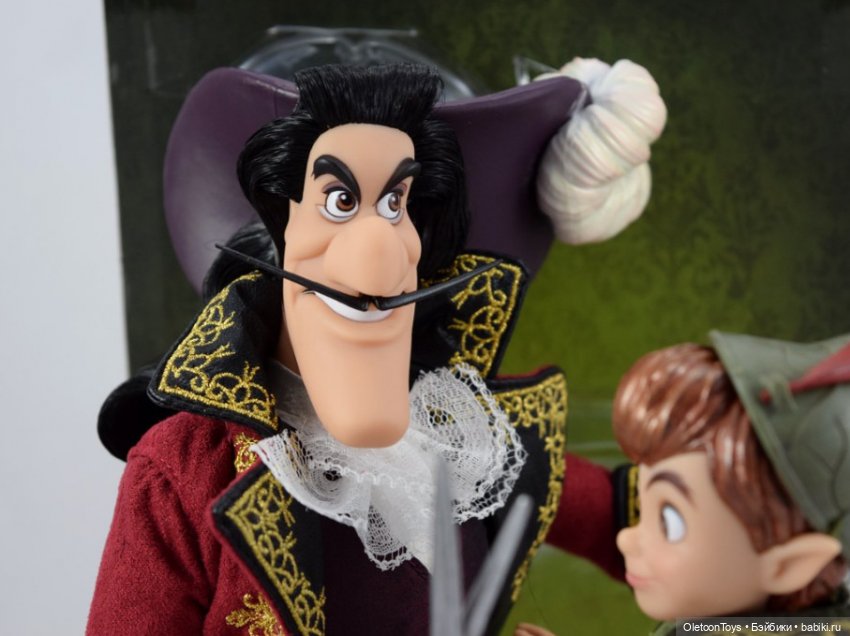 Капитан Крюк | Бэйбики Капитан Крюк — Куклы Disney Animators и Принцессы Диснея: Disney Store