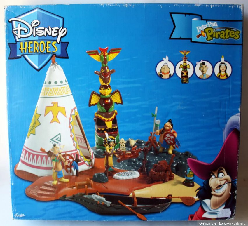 Капитан Крюк | Бэйбики Капитан Крюк — Куклы Disney Animators и Принцессы Диснея: Disney Store