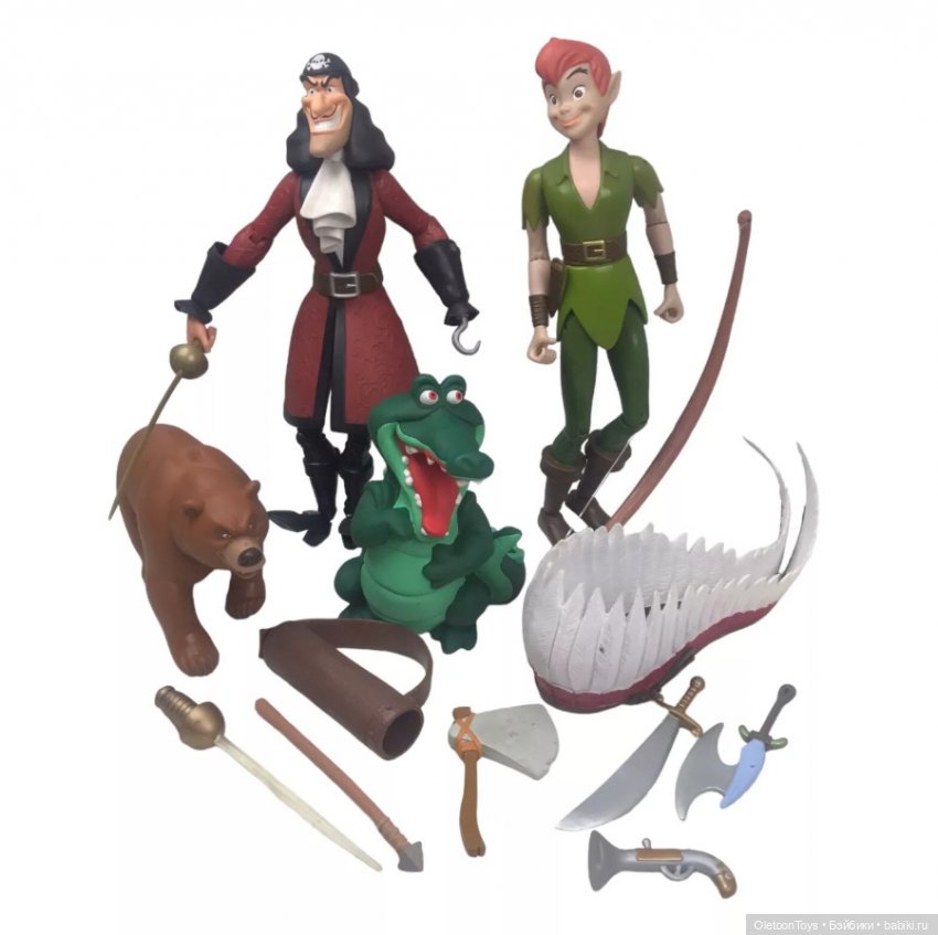 Капитан Крюк | Бэйбики Капитан Крюк — Куклы Disney Animators и Принцессы Диснея: Disney Store