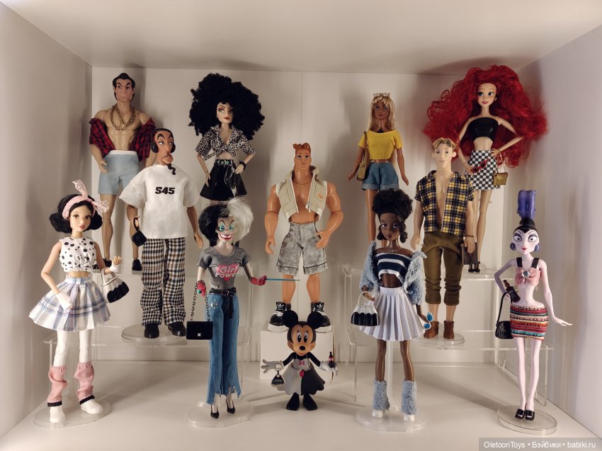Моя коллекция-лето 2025 — Коллекции игровых кукол (Playline): фото полок