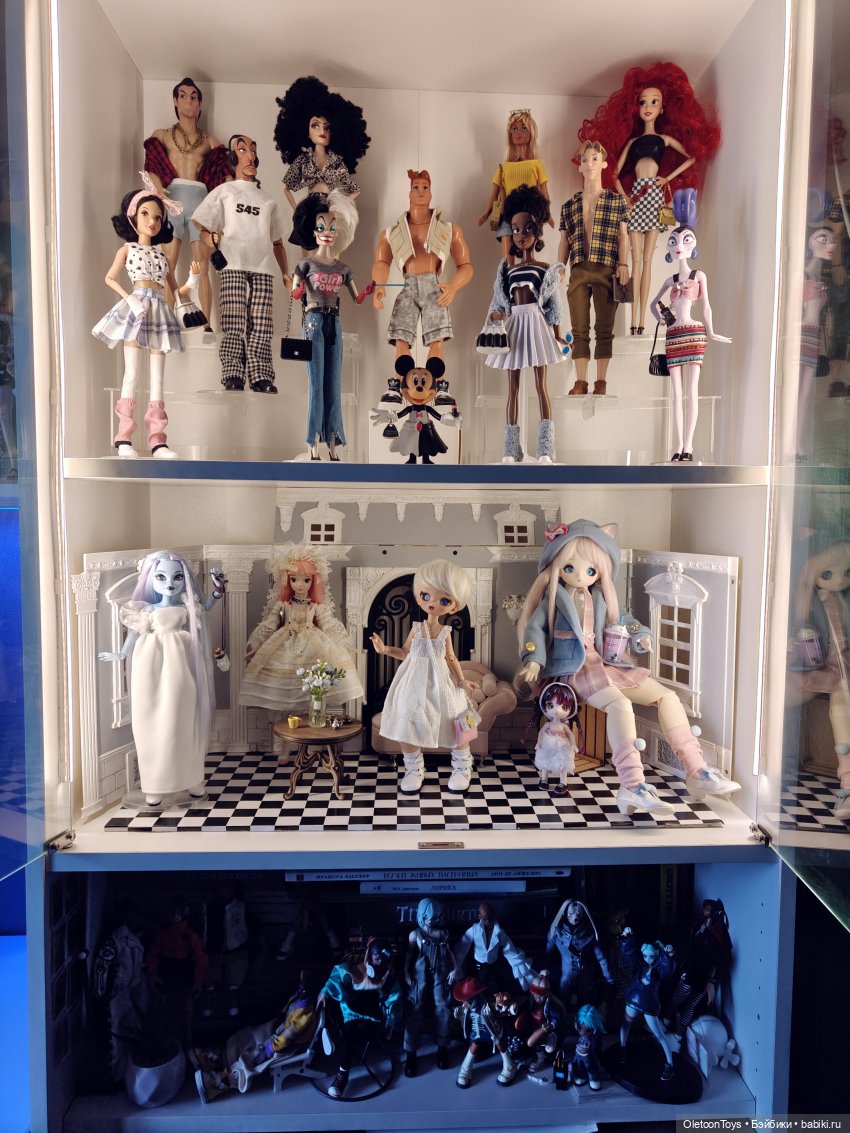 Моя коллекция-лето 2025 — Коллекции игровых кукол (Playline): фото полок