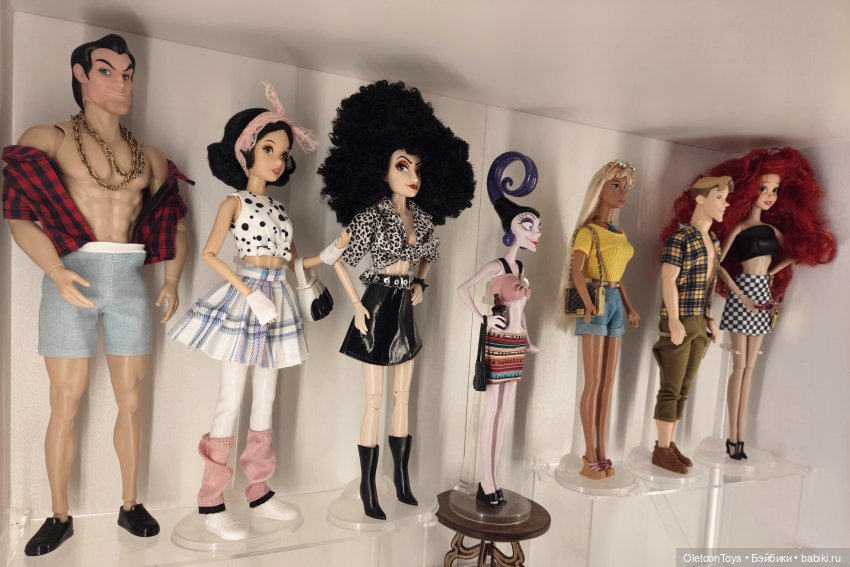 Моя коллекция-лето 2025 — Коллекции игровых кукол (Playline): фото полок