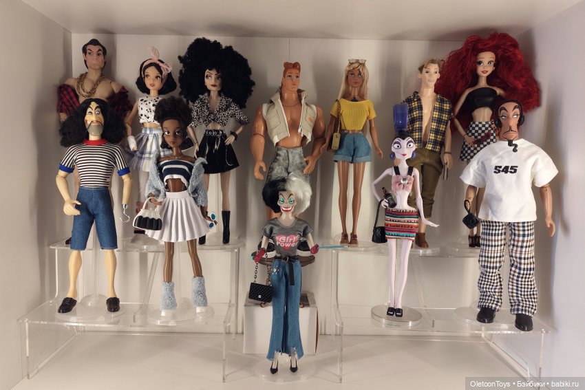 Моя коллекция-лето 2025 — Коллекции игровых кукол (Playline): фото полок