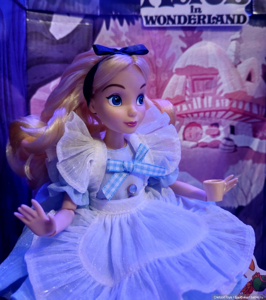 Алиса как Лимитка Дисней — Куклы Disney Animators и Принцессы Диснея: Disney Store (фото 5)