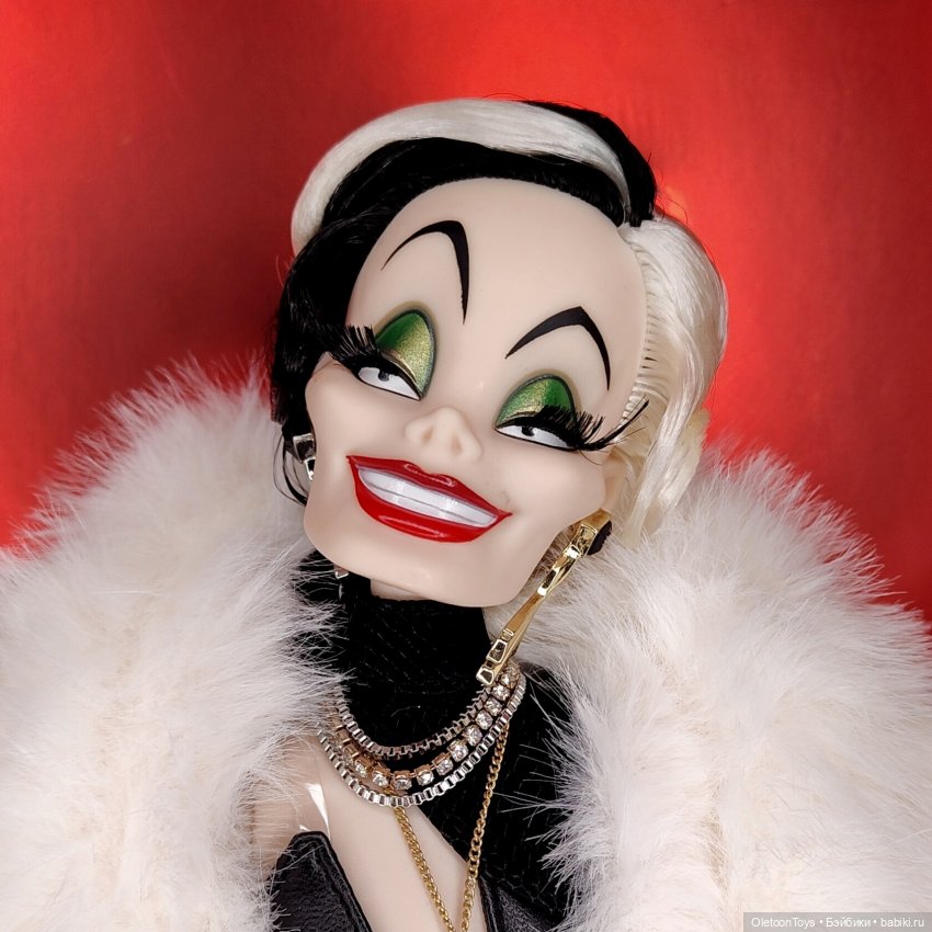 Большая Круэлла — Куклы Disney Animators и Принцессы Диснея: Disney Store