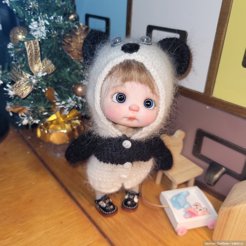 Медвежат вызывали? 🐼👀 — Куклы и тела Obitsu 11 (Ob11): гибриды