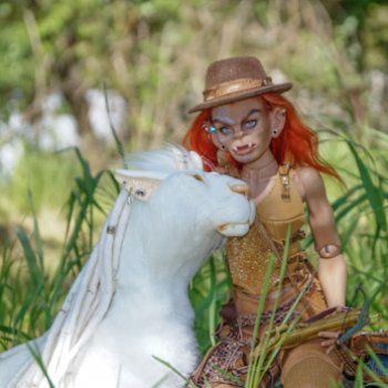 Эйрин и её дух-хранитель Илагрия