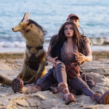 Отличная прогулка и закат на море