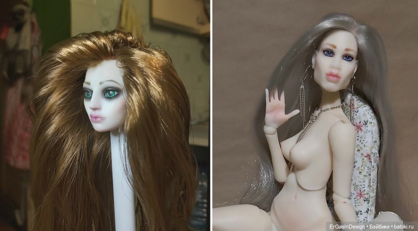 «Парики для моих кукол. Пробы и ошибки, но я упорно стремлюсь к совершенству» | Бэйбики «Парики для моих кукол. Пробы и ошибки, но я упорно стремлюсь к совершенству» (фото 3)
