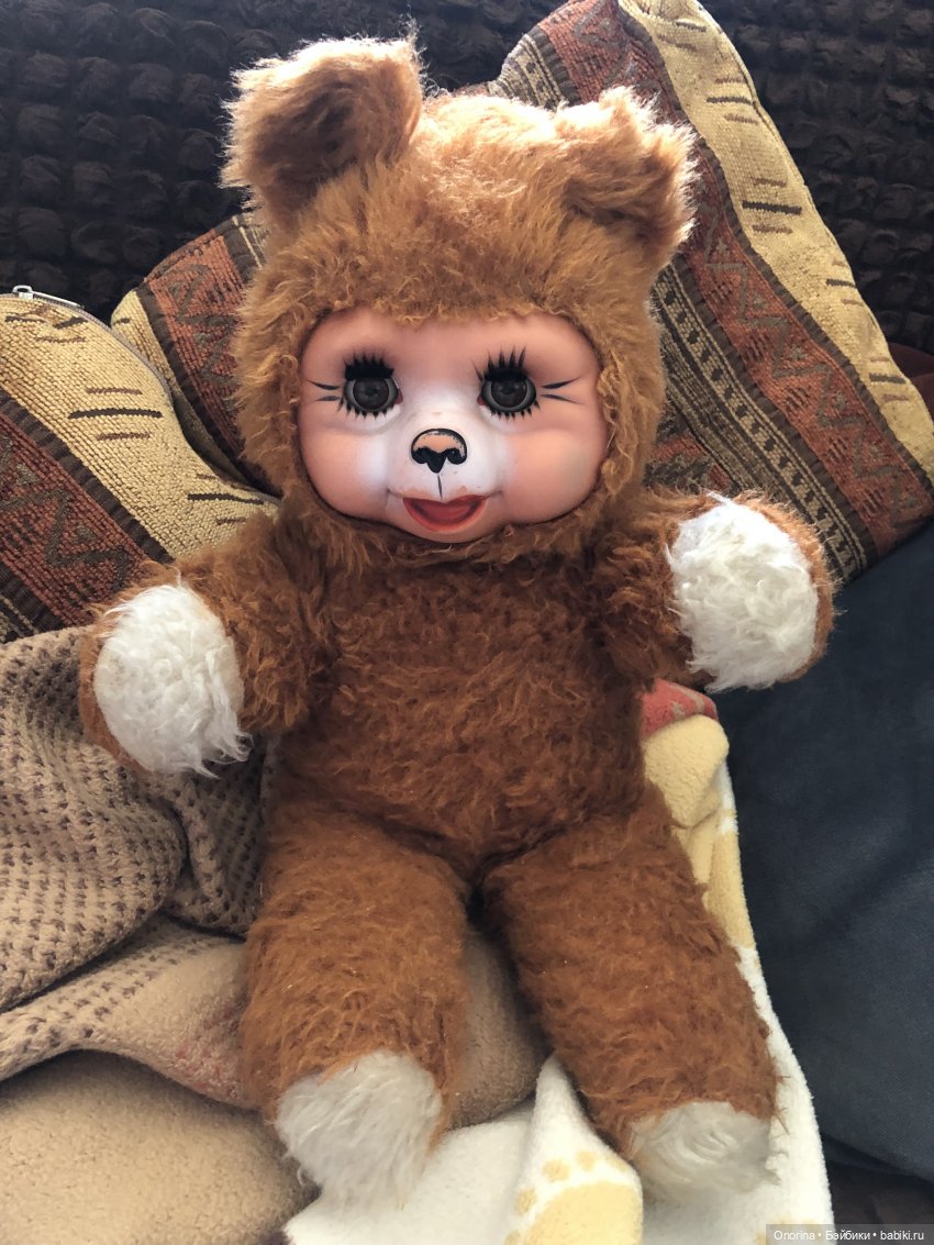 Почернела щёчка у мишки ГДР (фото 6)