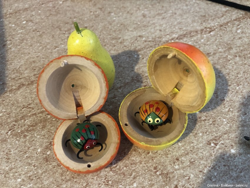Деревянные овощи / счётный материал (фото 9)