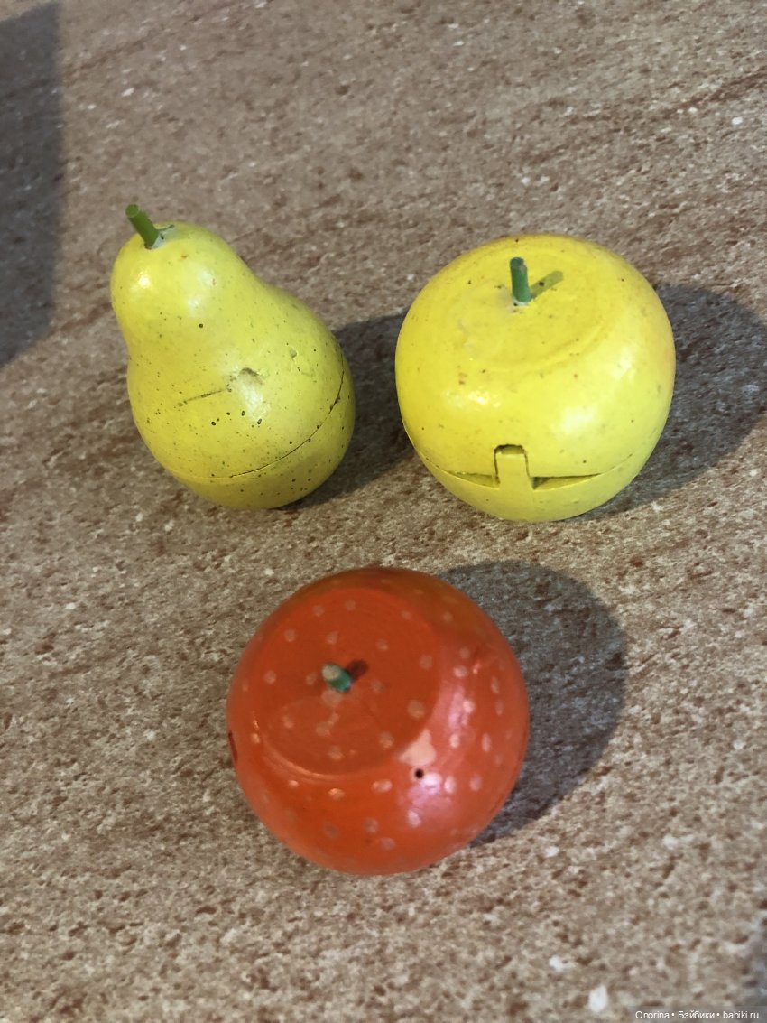 Деревянные овощи / счётный материал (фото 7)