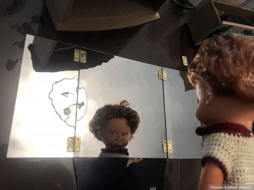 Трельяж для Оли — Мебель для кукол и домиков: фото