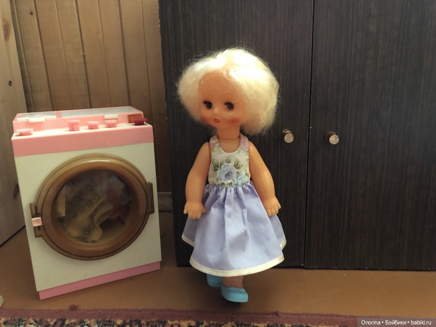Маленькая стирка — Винтажные куклы и игрушки детства: СССР (фото 10)