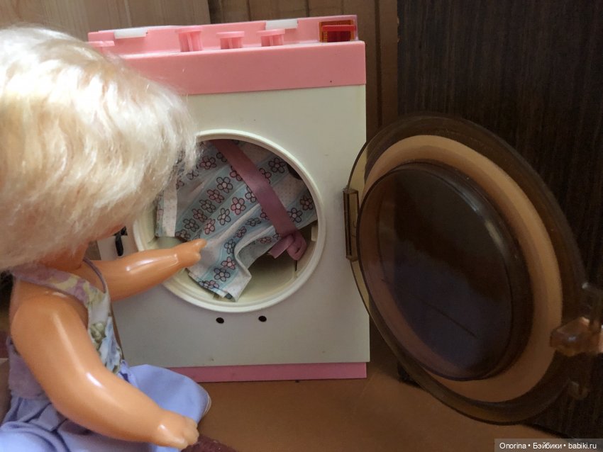 Маленькая стирка — Винтажные куклы и игрушки детства: СССР (фото 8)