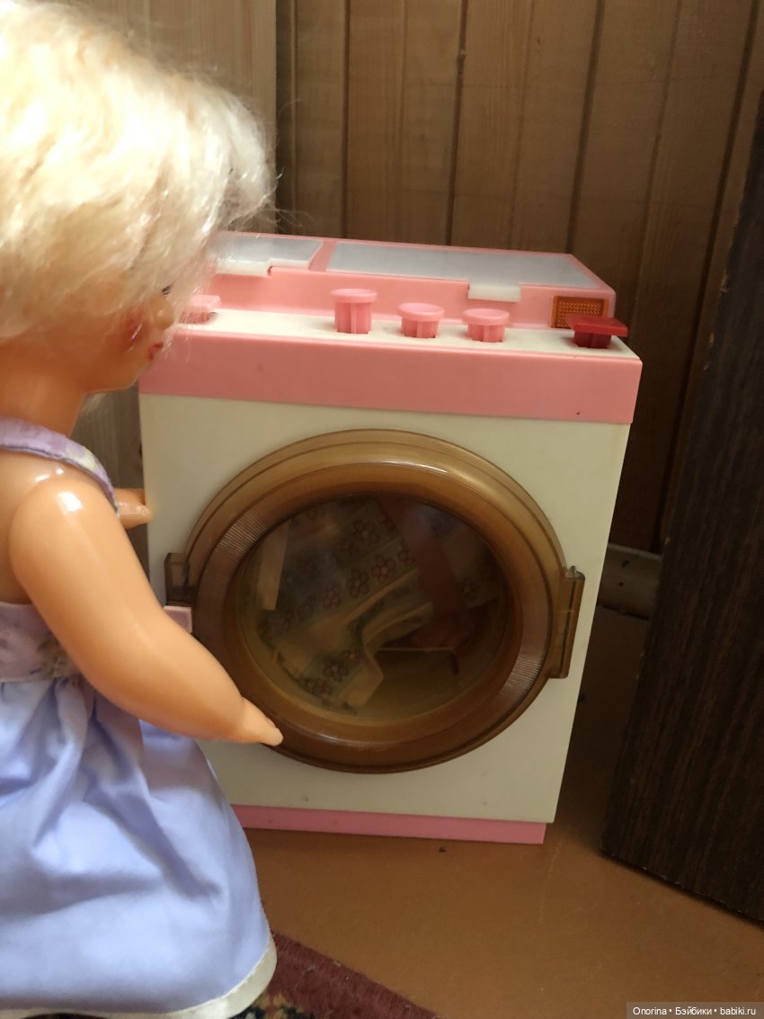 Маленькая стирка — Винтажные куклы и игрушки детства: СССР (фото 9)