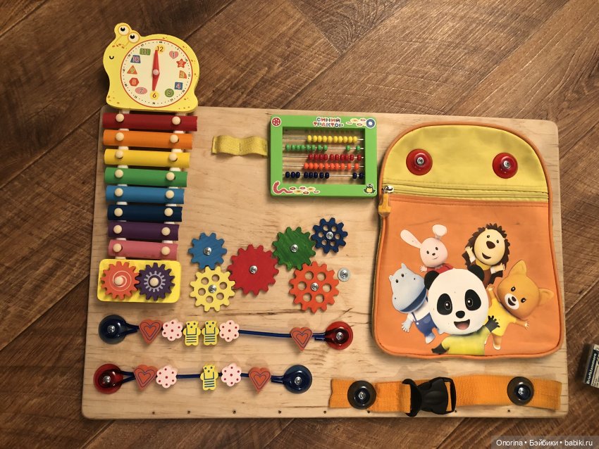 Бизиборд своими руками — Другие хобби и увлечения: сад (фото 4)