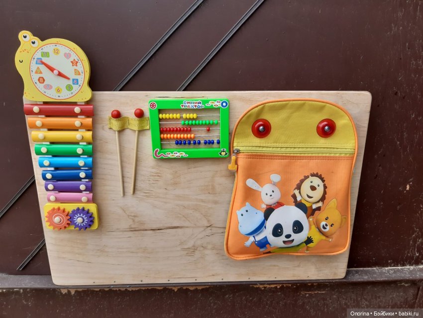 Бизиборд своими руками — Другие хобби и увлечения: сад