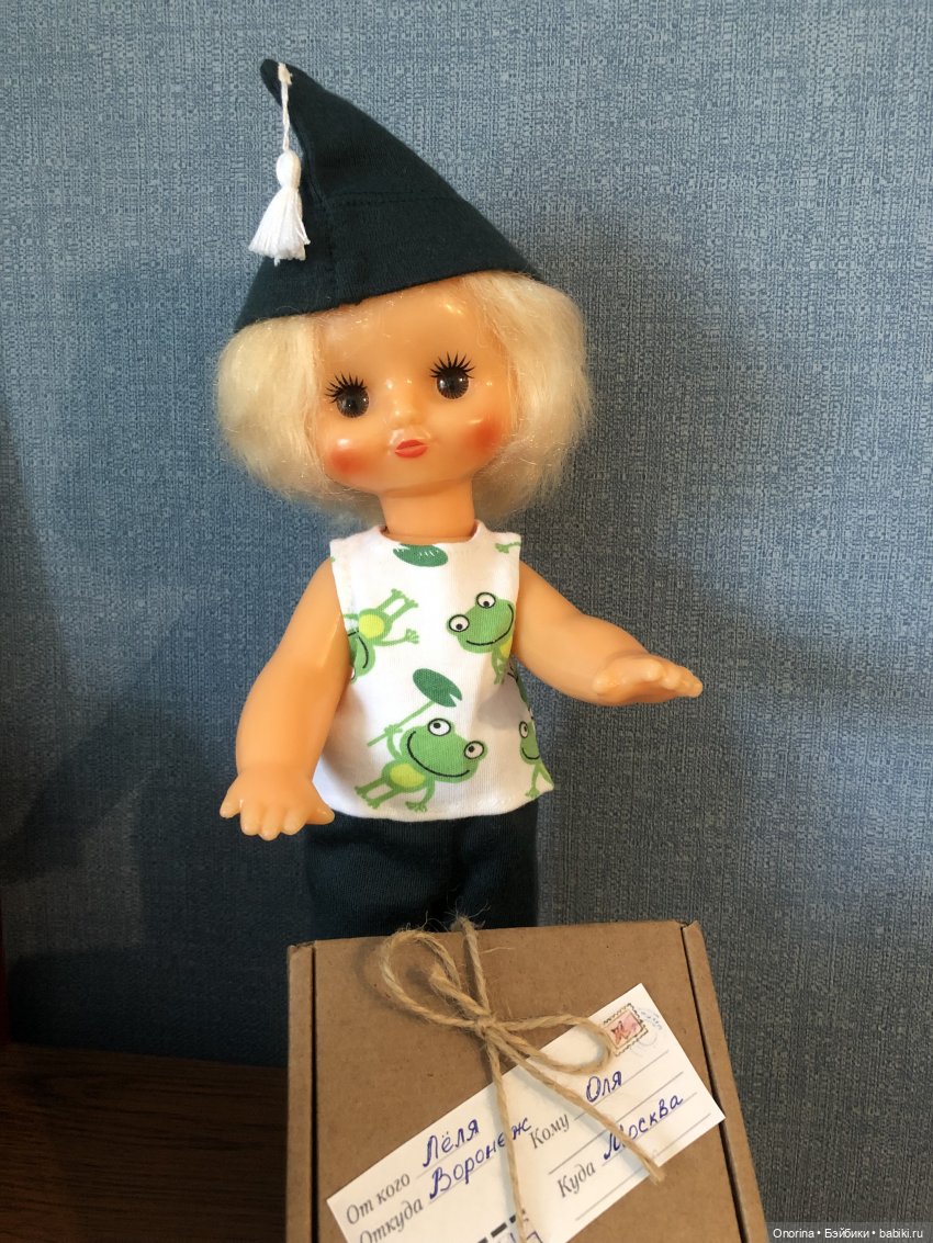 Посылка для Оли — Советские винтажные куклы (СССР): Ленигрушка (фото 3)