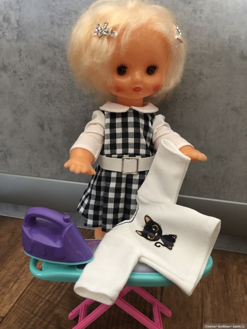 Футболка с термонаклейкой и новый утюг для Оли