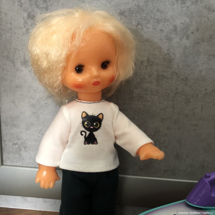 Футболка с термонаклейкой и новый утюг для Оли