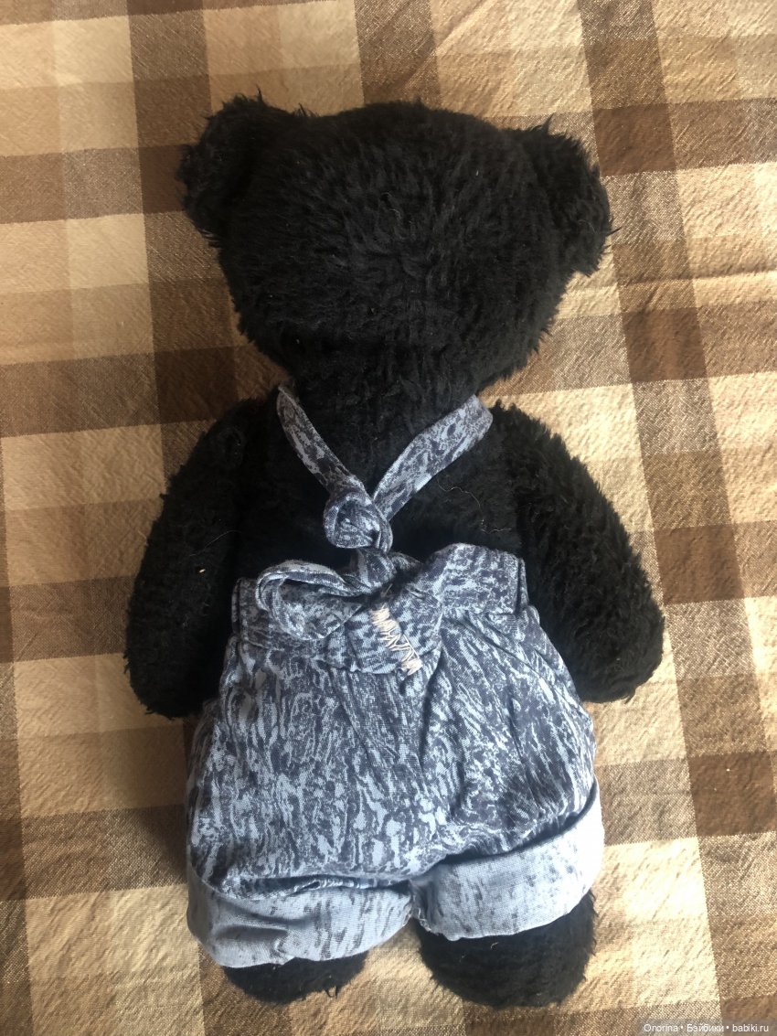 Мишка Уголёк — Ремонт кукол СССР и ГДР (немок): чернота (фото 5)
