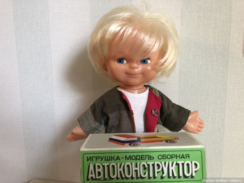 Антошка-конструктор — Советские винтажные куклы (СССР): Ленигрушка