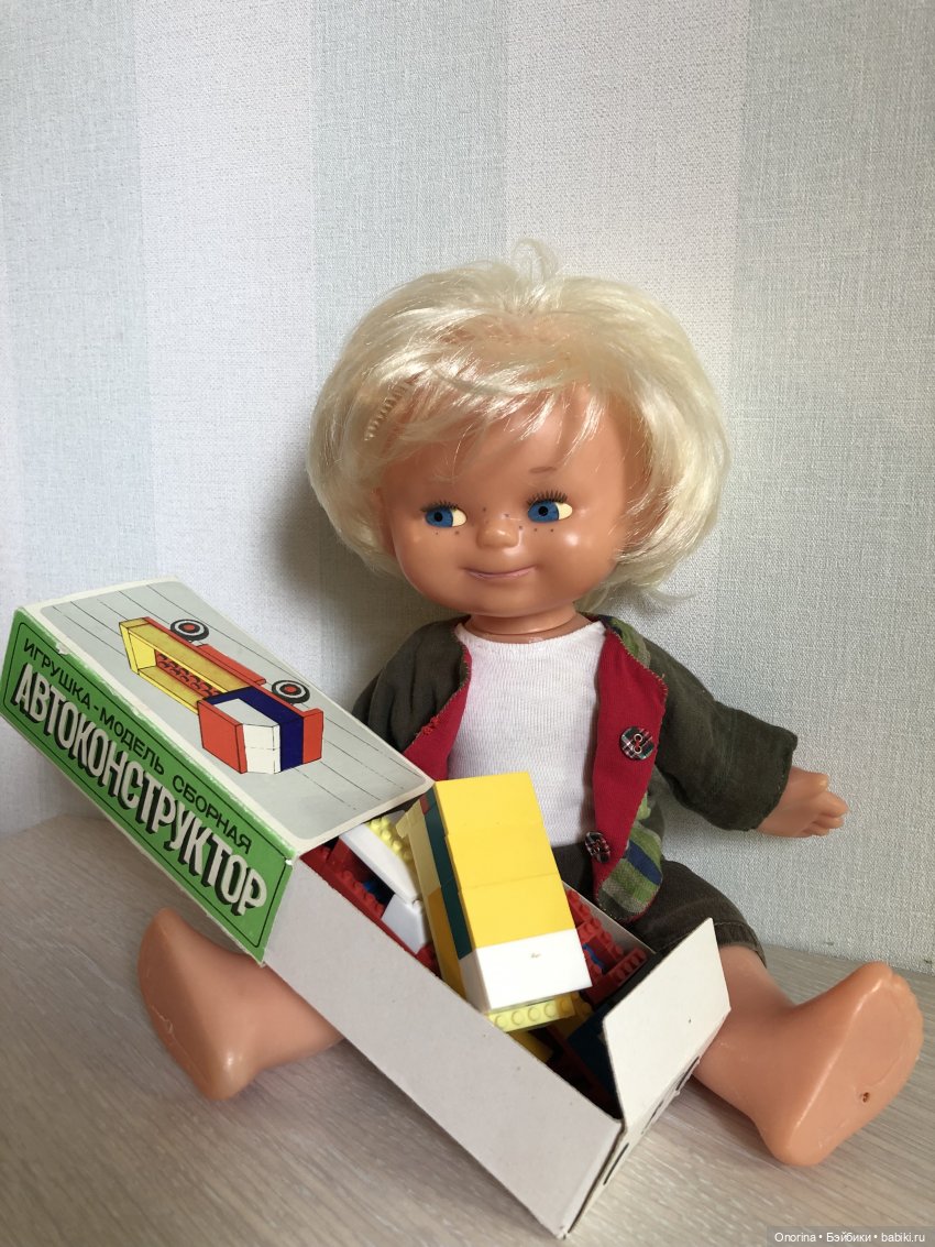 Антошка-конструктор — Советские винтажные куклы (СССР): Ленигрушка (фото 4)