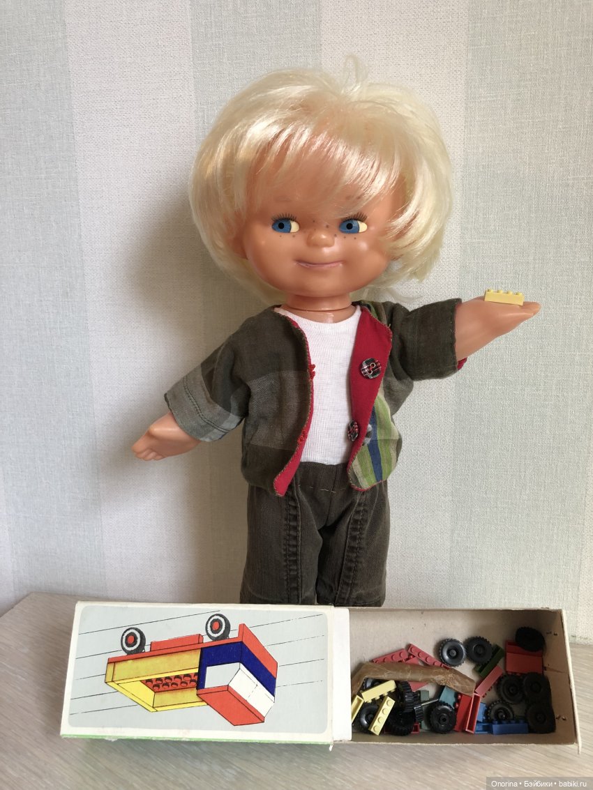 Антошка-конструктор — Советские винтажные куклы (СССР): Ленигрушка (фото 3)