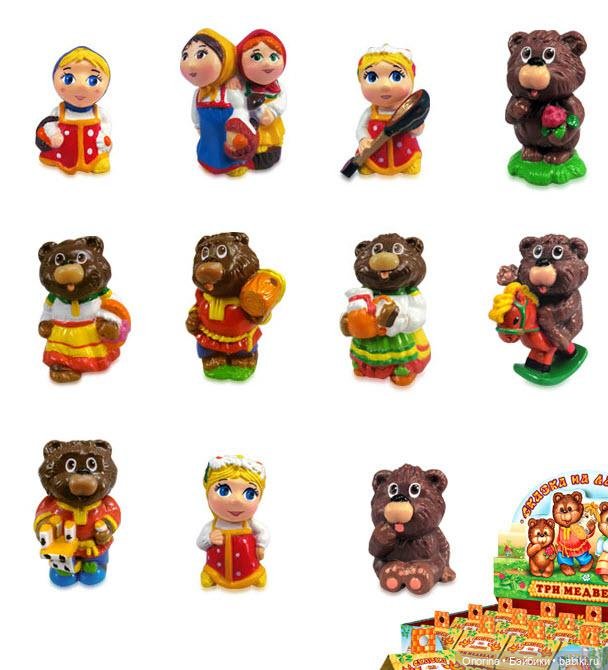 Игрушки из шоколадных яиц «Сказка на ладошке» часть 4 (фото 2)