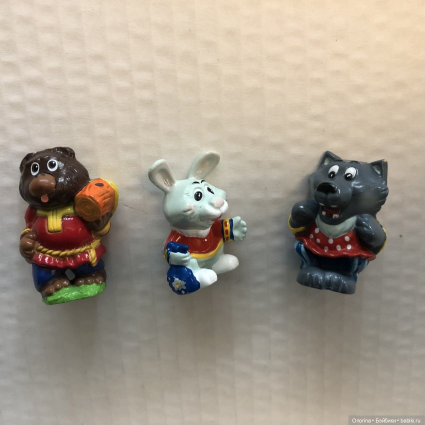 Игрушки из шоколадных яиц «Сказка на ладошке» ч.5