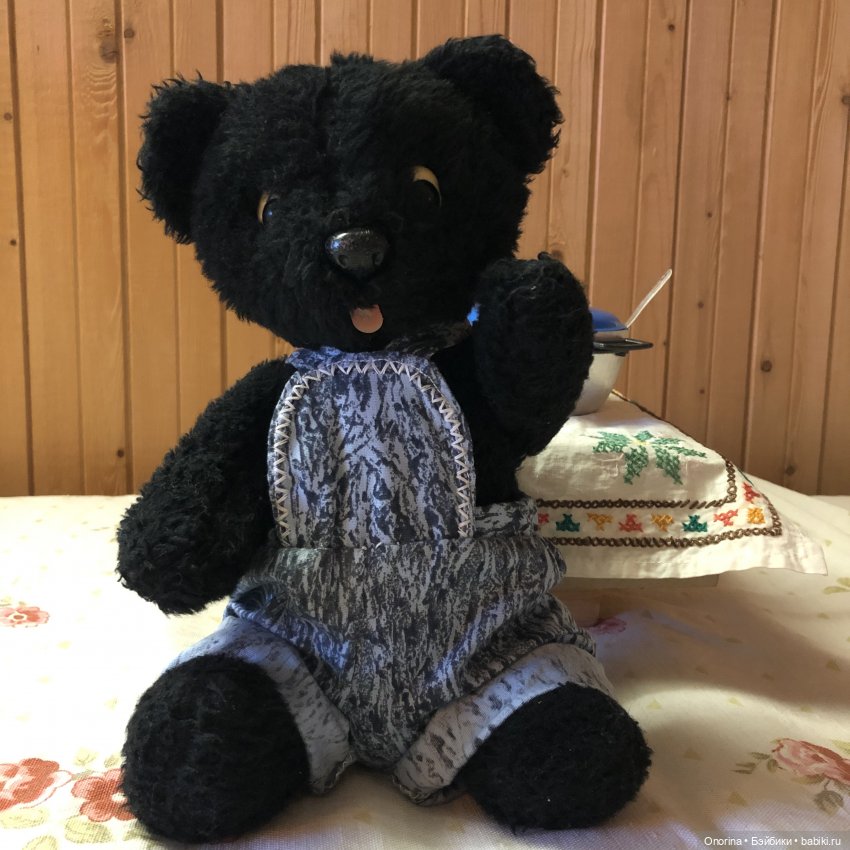 Уголёк варит кашу — Игрушки СССР и советского детства: резиновые