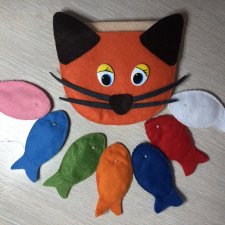 Кот-рыболов своими руками