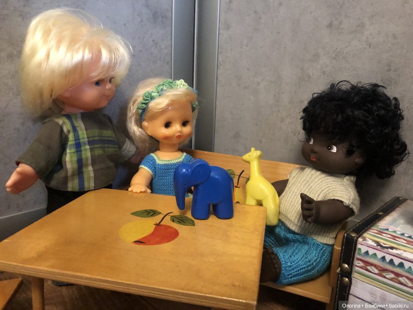Гость из Кении — Винтажные куклы ГДР (Немки): Бигги