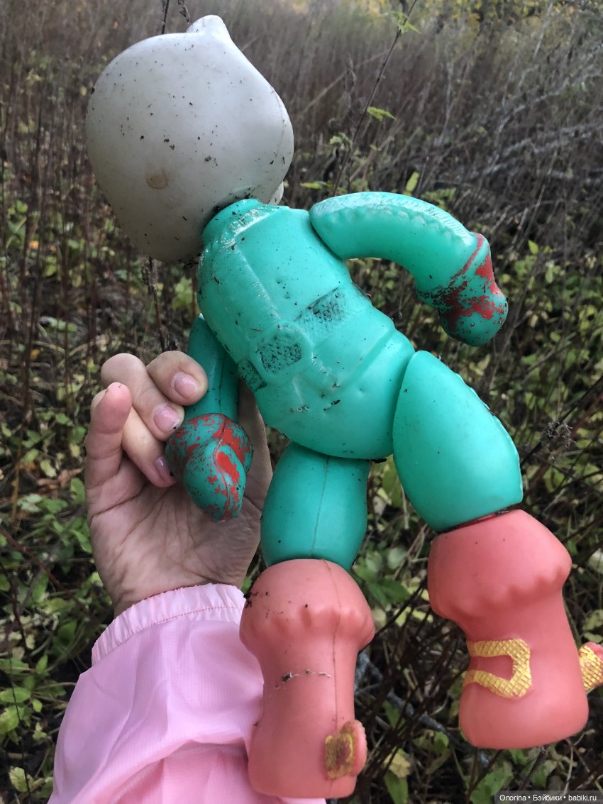 Кот в сапогах — Ремонт кукол СССР и ГДР (немок): чернота (фото 2)