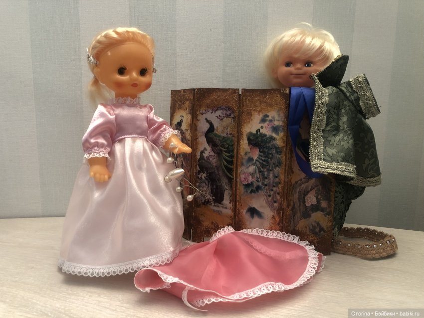 Ширма из картона — Мебель для кукол и домиков: фото (фото 3)