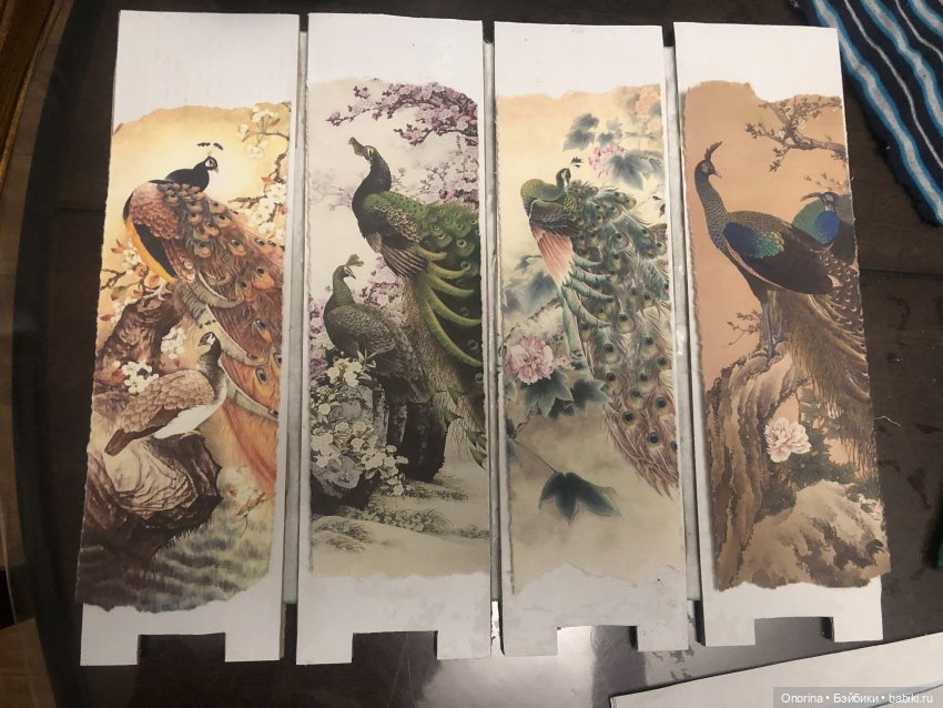 Ширма из картона — Мебель для кукол и домиков: фото